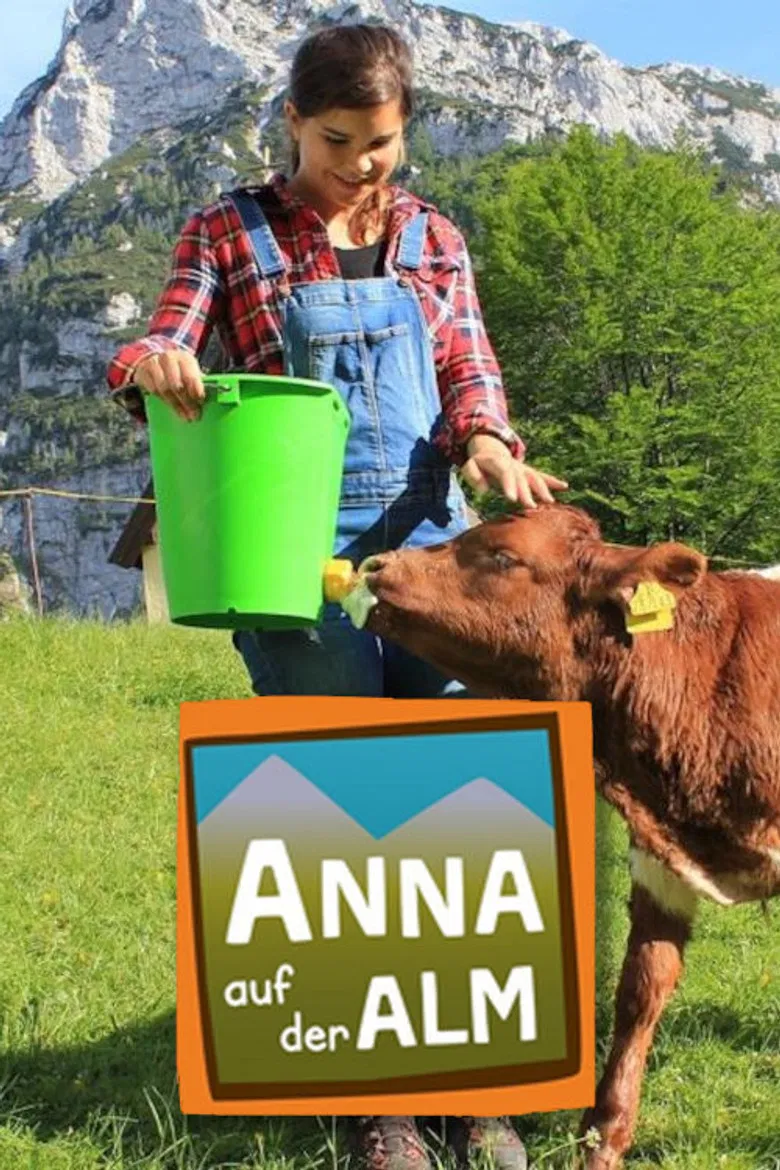 Anna auf der Alm poster background