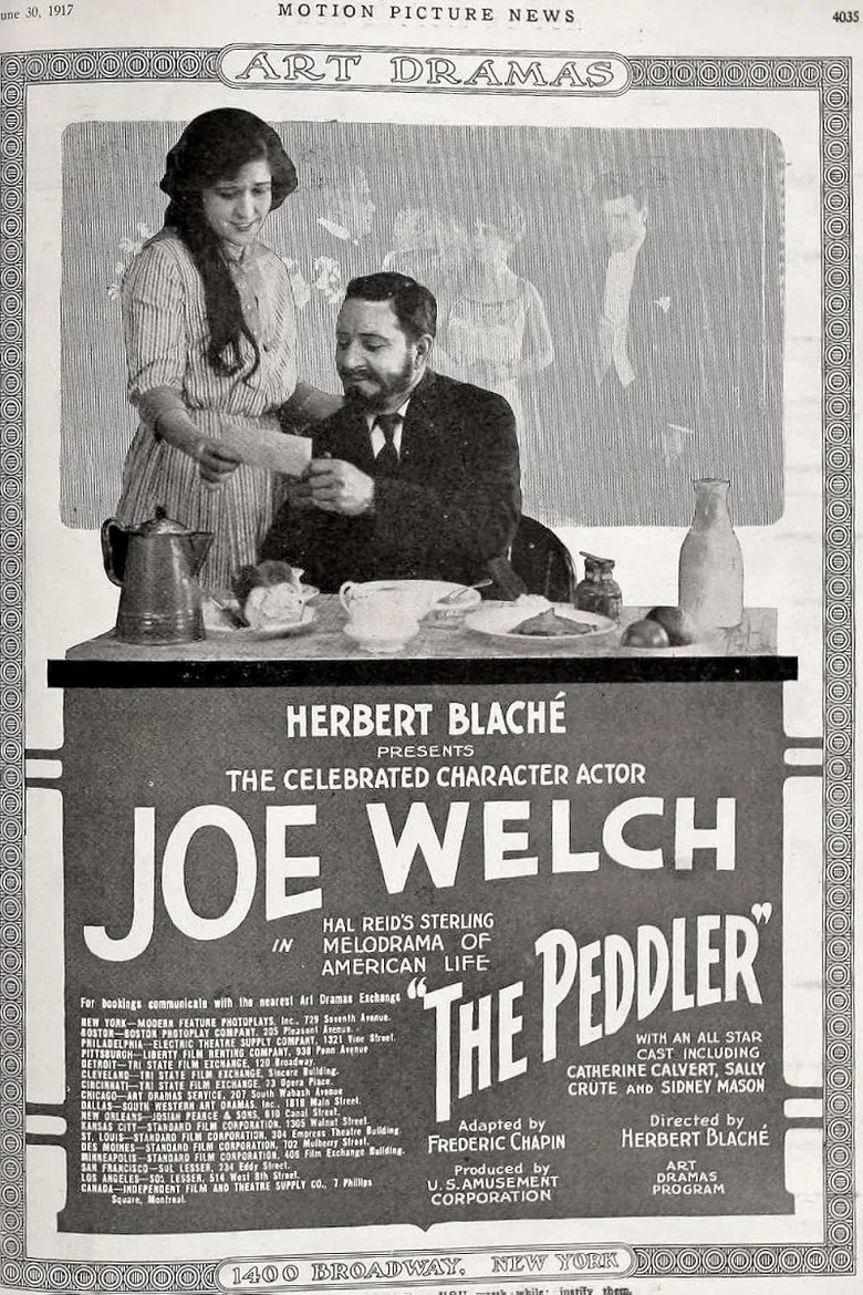 The Peddler poster background
