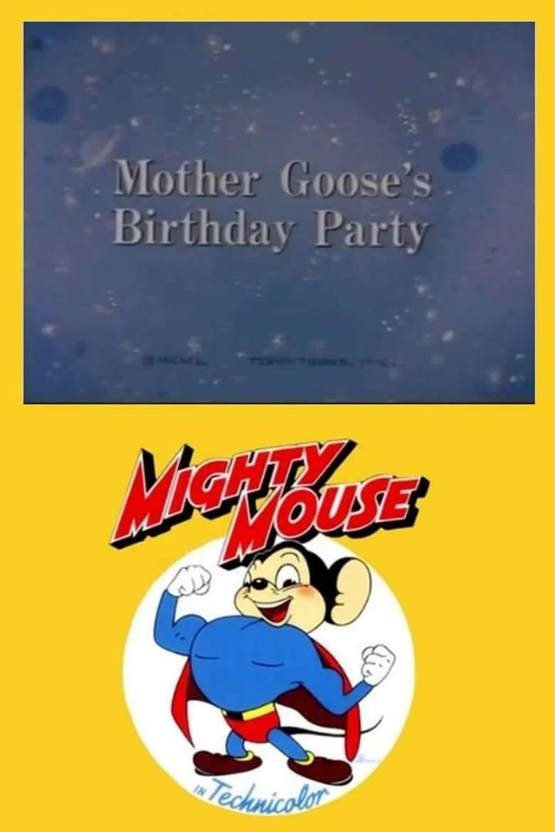 Mother Goose's Birthday Party poster background