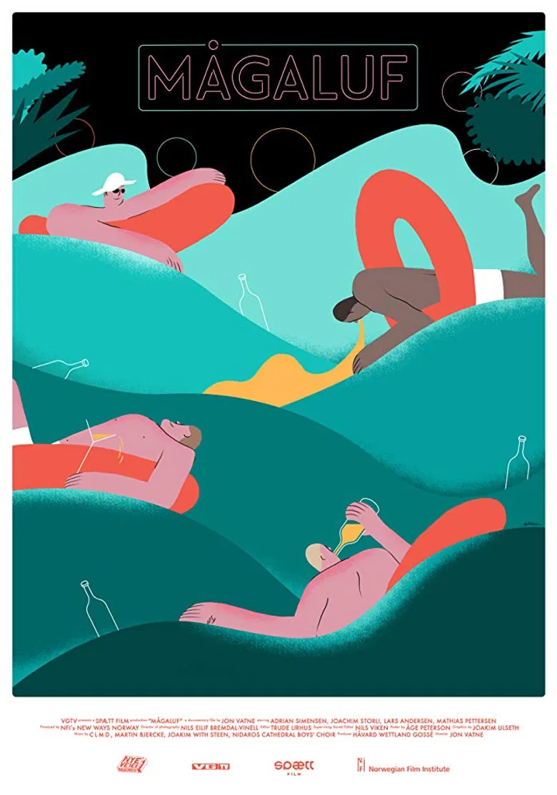 Mågaluf poster background