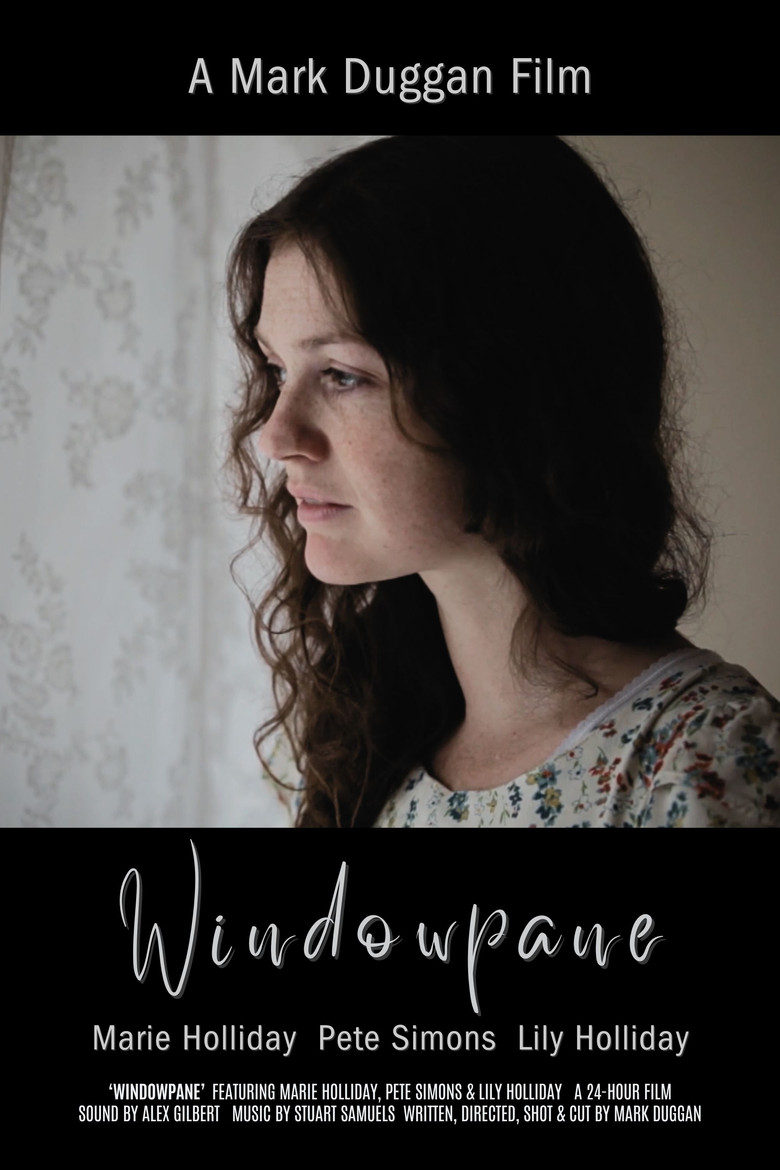 Windowpane poster background