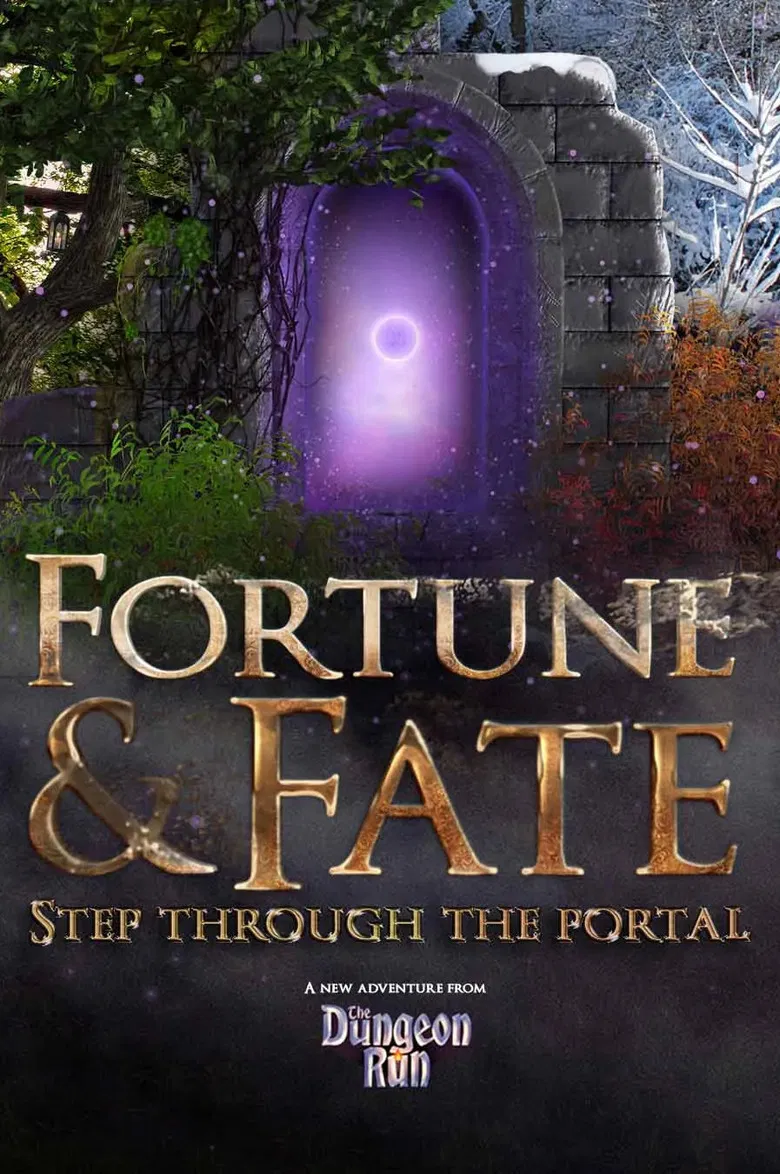 The Dungeon Run: Fortune & Fate poster background