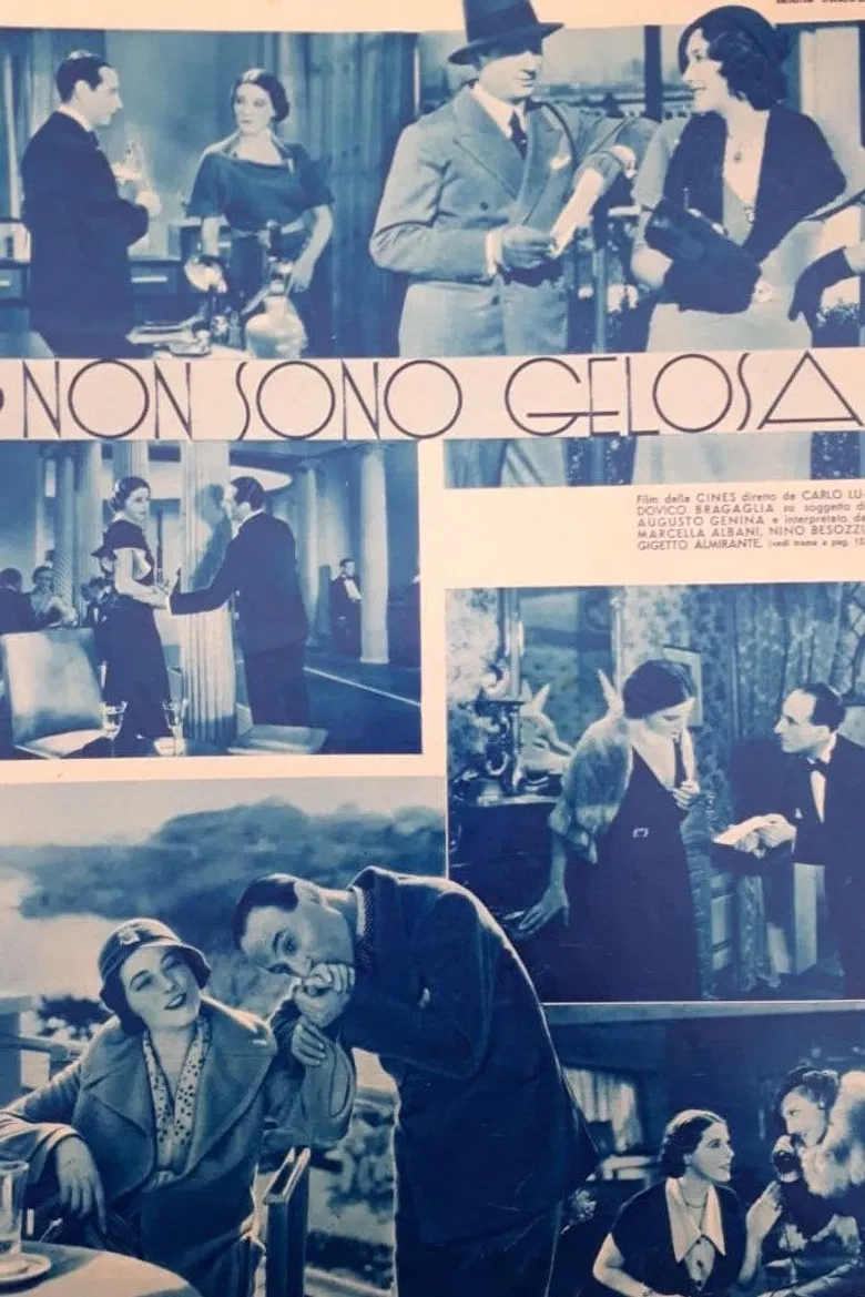 Non son gelosa poster background