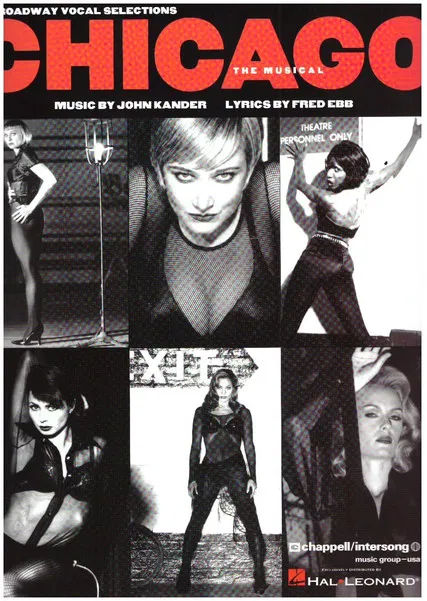 Chicago: The Musical poster background