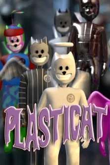 Plasticat poster background
