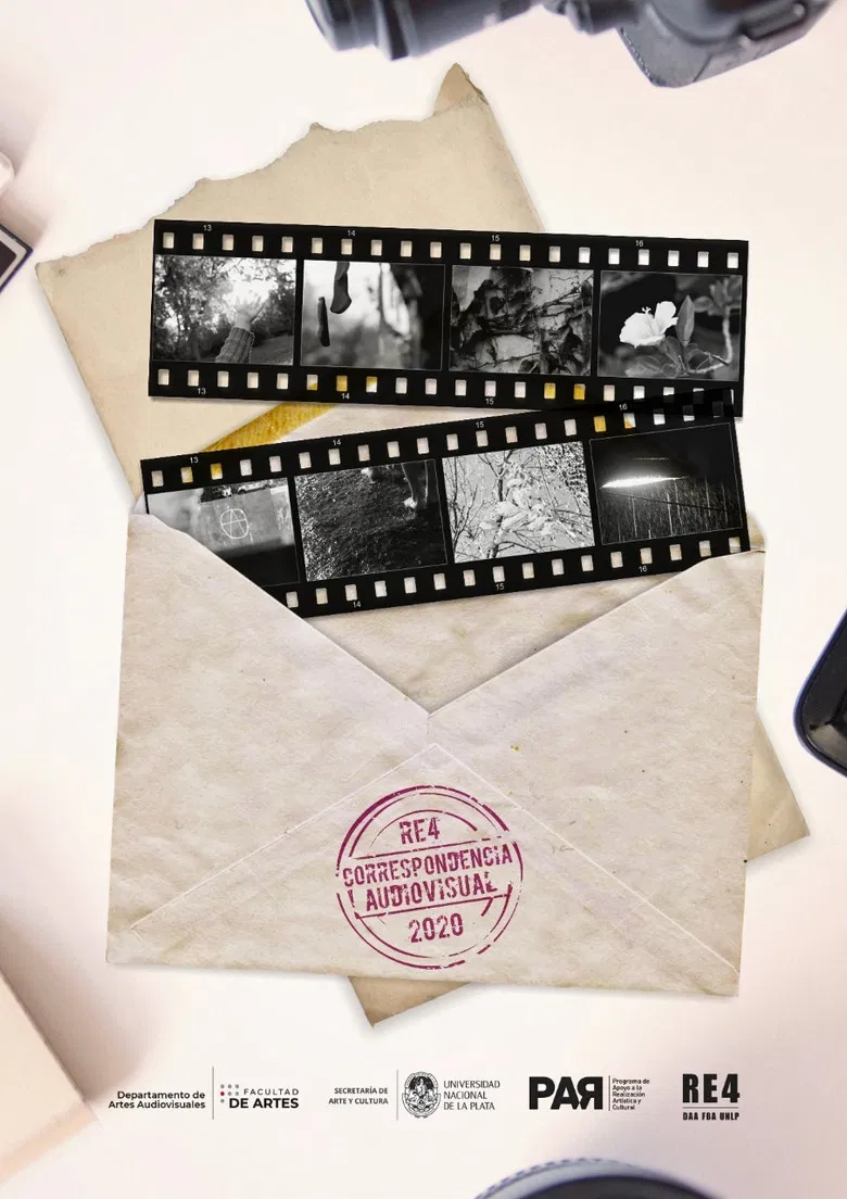 Correspondencia Audiovisual poster background