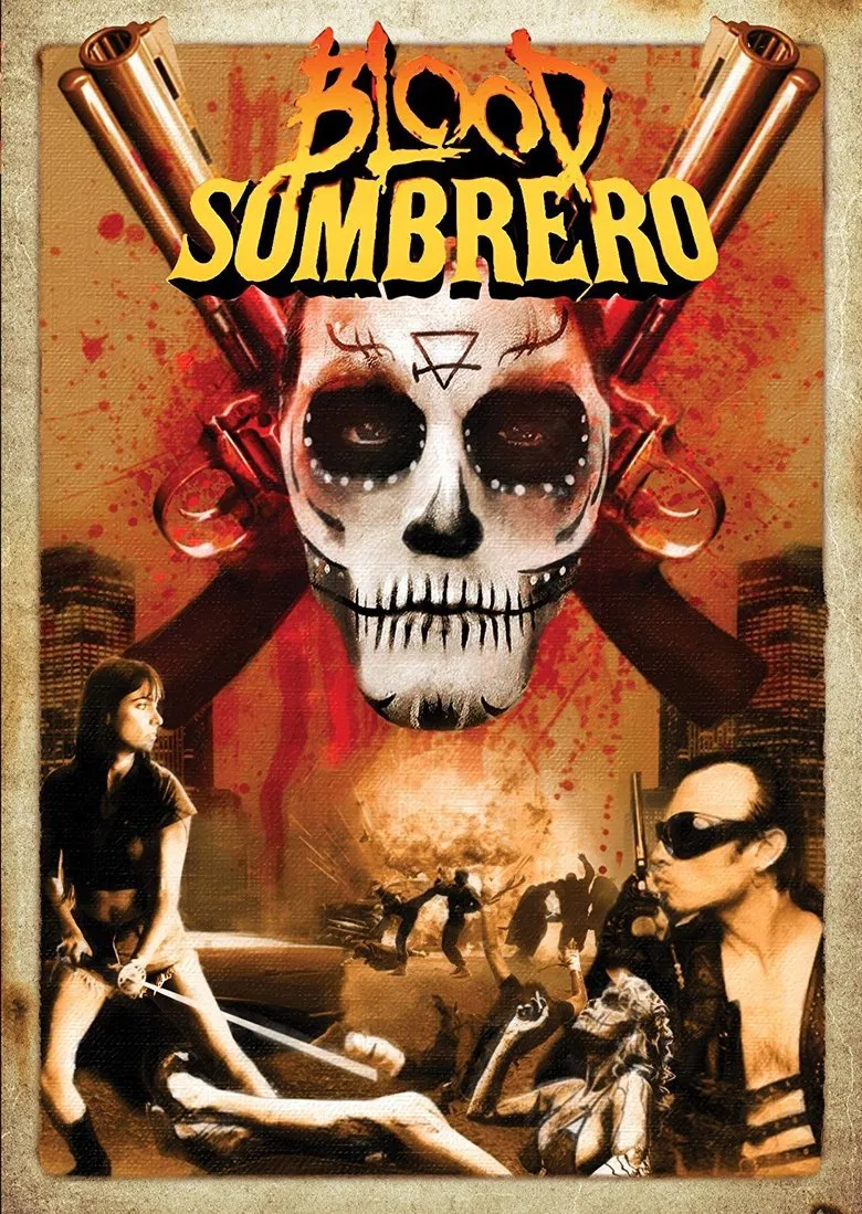 Blood Sombrero poster background