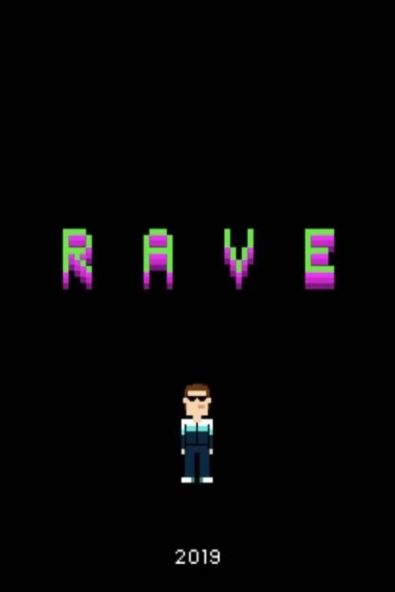 Rave poster background