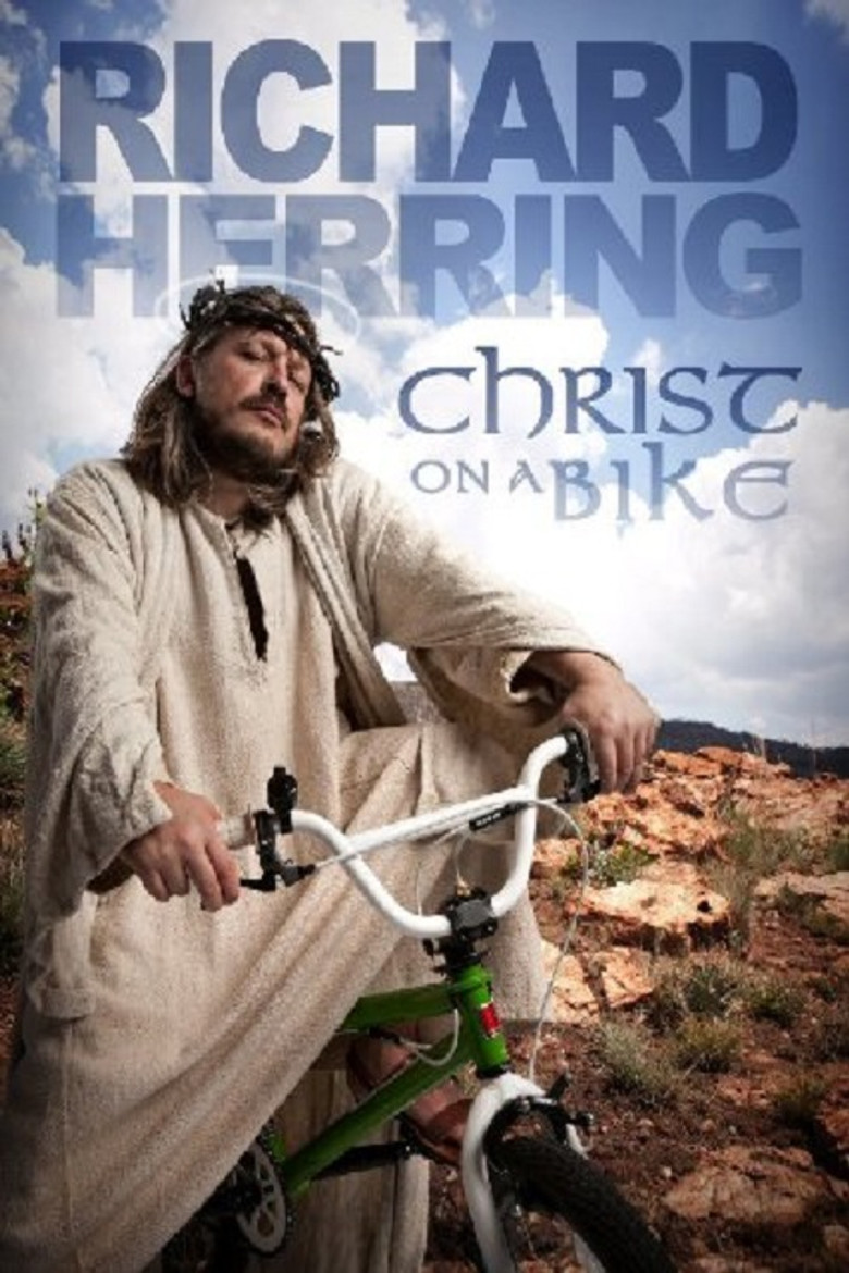 Richard Herring: Christ On A Bike poster background