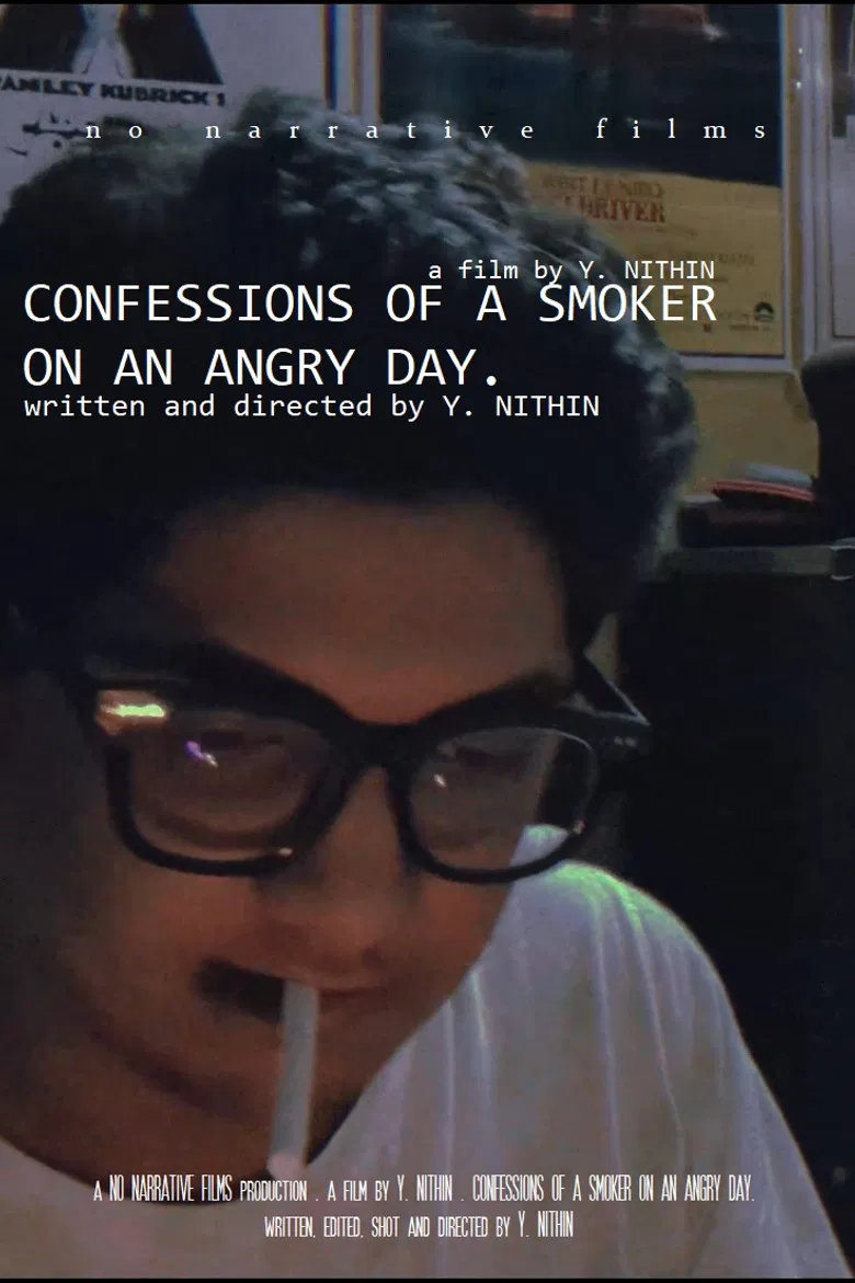 CONFESSIONS OF A SMOKER ON AN ANGRY DAY poster background