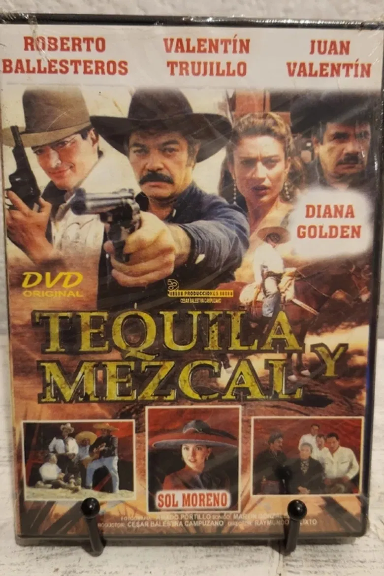 Tequila y Mezcal poster background