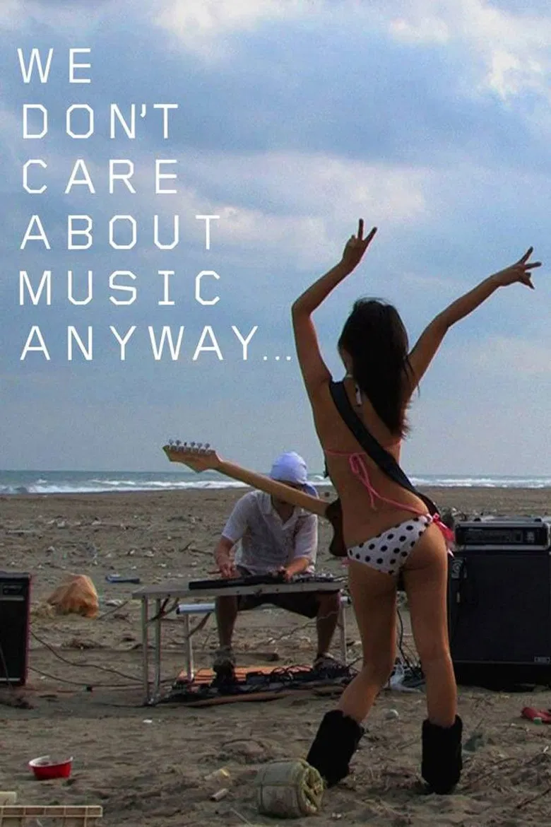 We Don't Care About Music Anyway poster background
