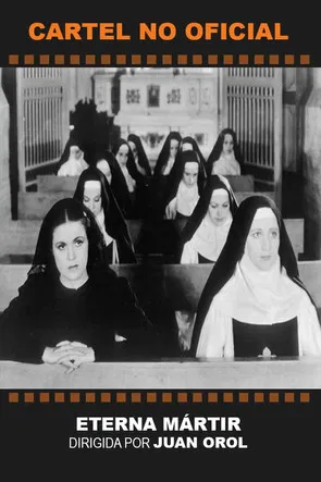 Eterna mártir poster background