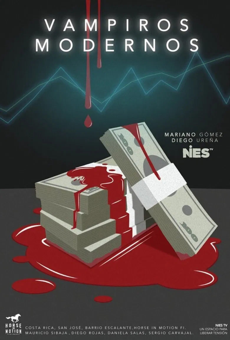 Vampiros Modernos poster background