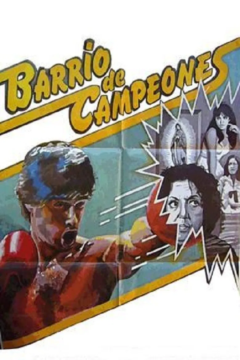 Barrio de campeones poster background
