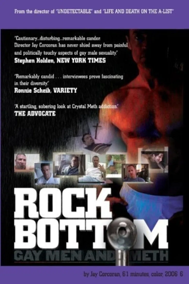 Rock Bottom: Gay Men & Meth poster background