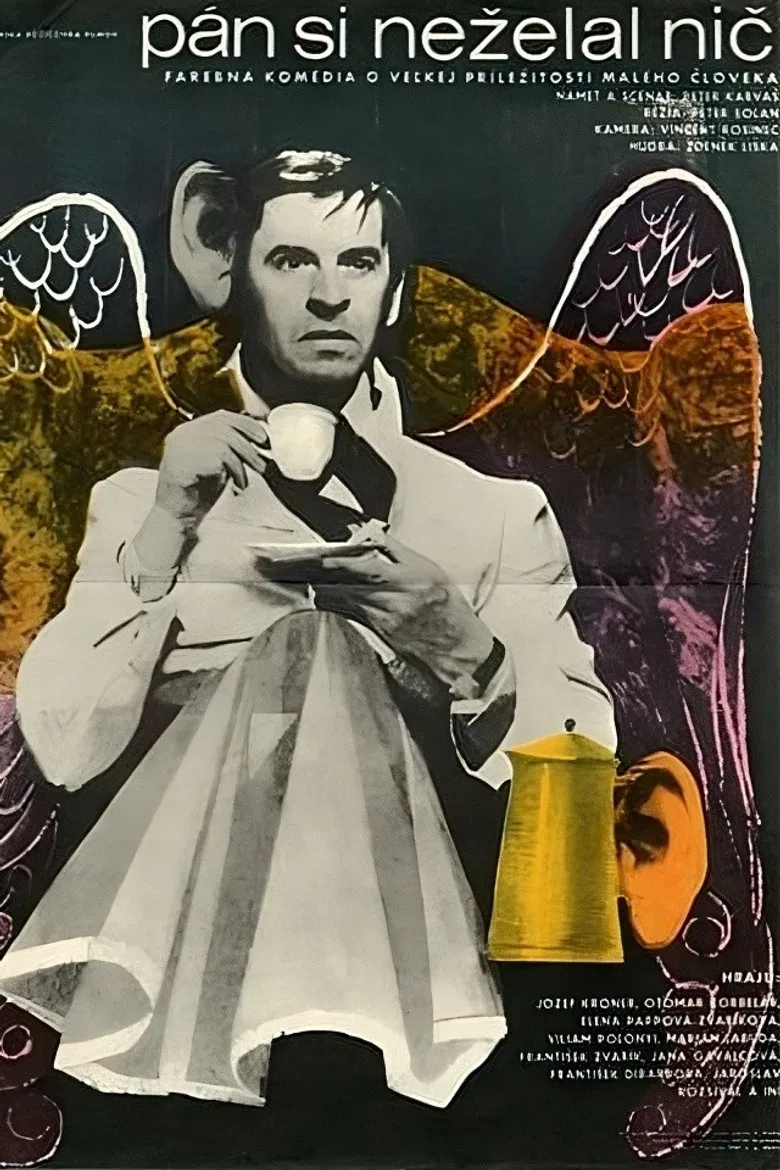 Pán si neželal nič poster background