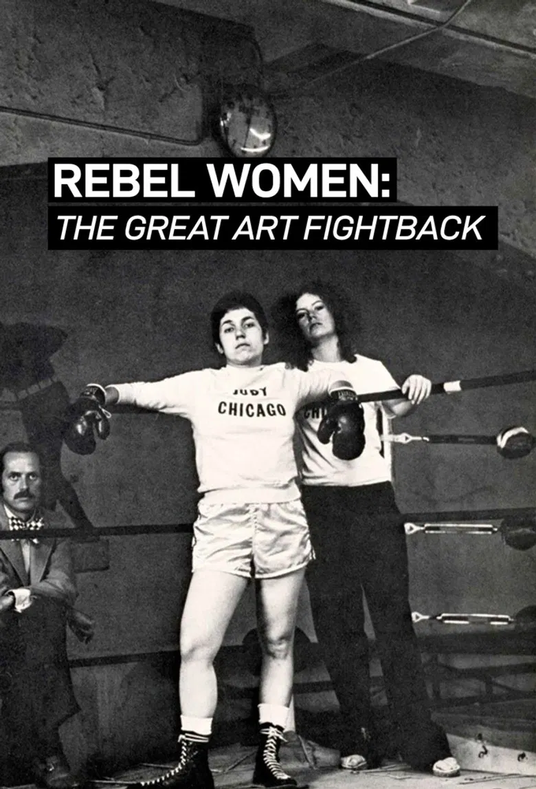 Rebel Women: The Great Art Fight Back poster background