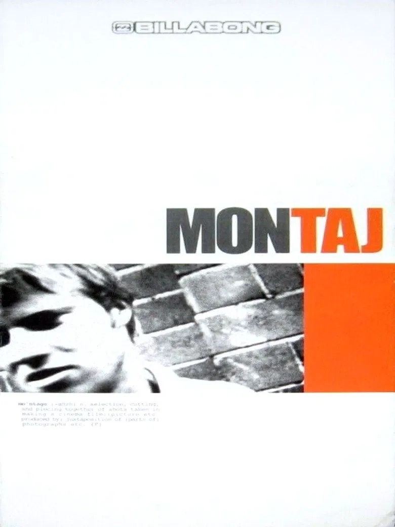 Montaj poster background