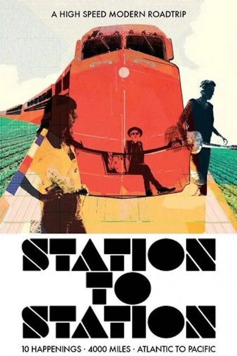 Station to Station poster background