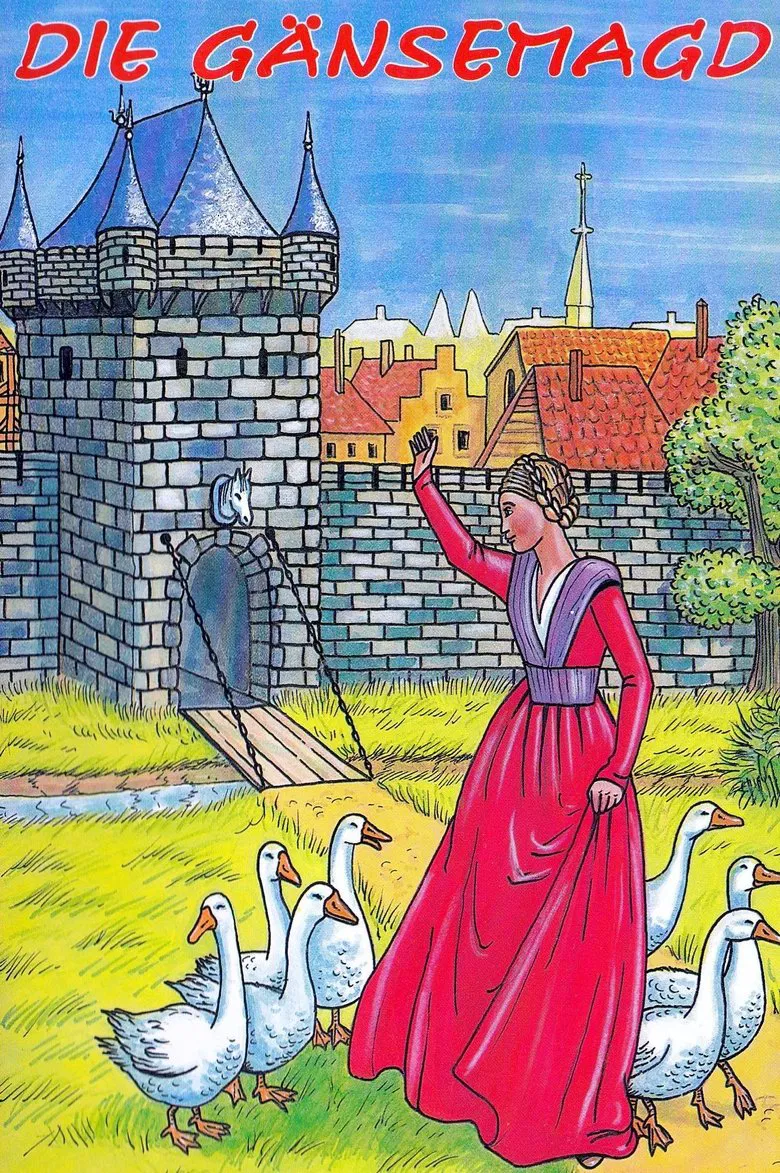Die Gänsemagd poster background