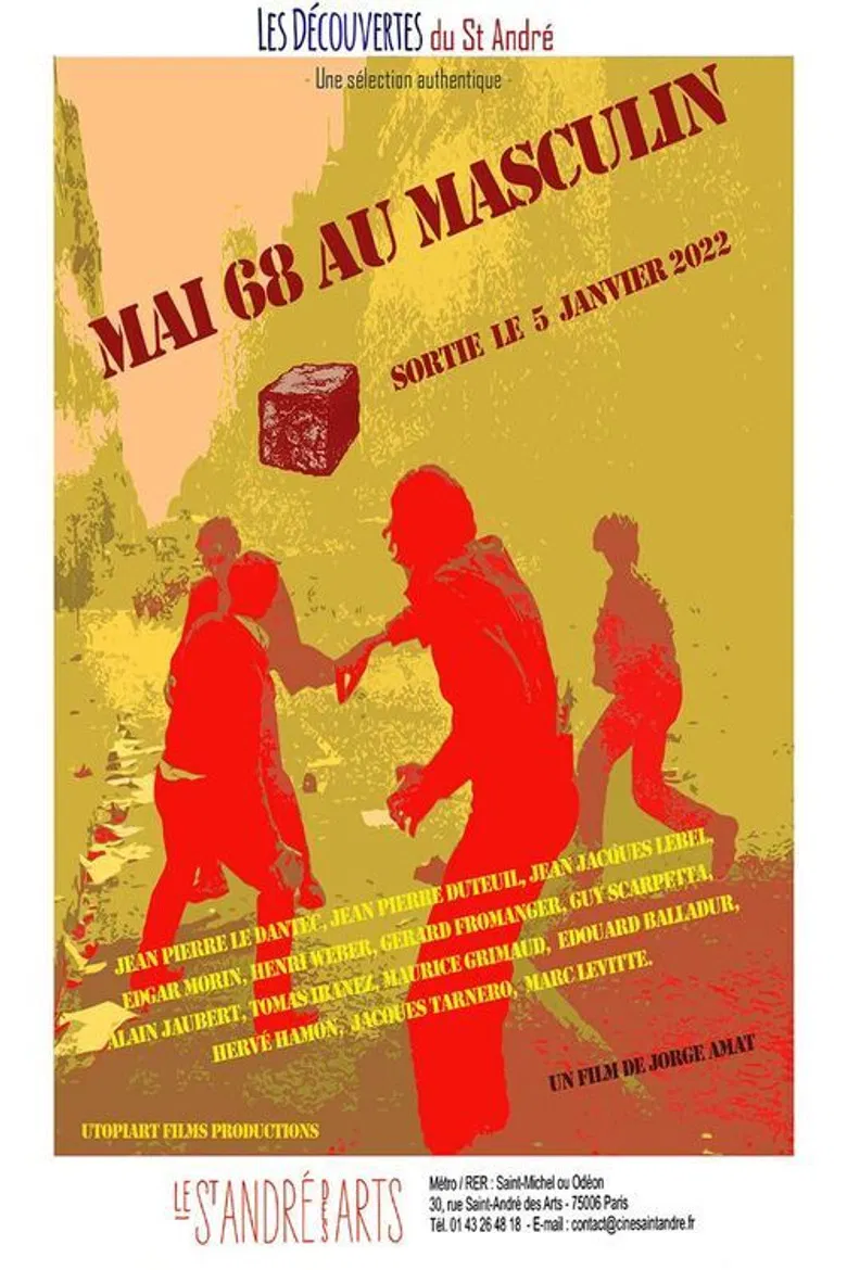 Mai 68 au masculin poster background