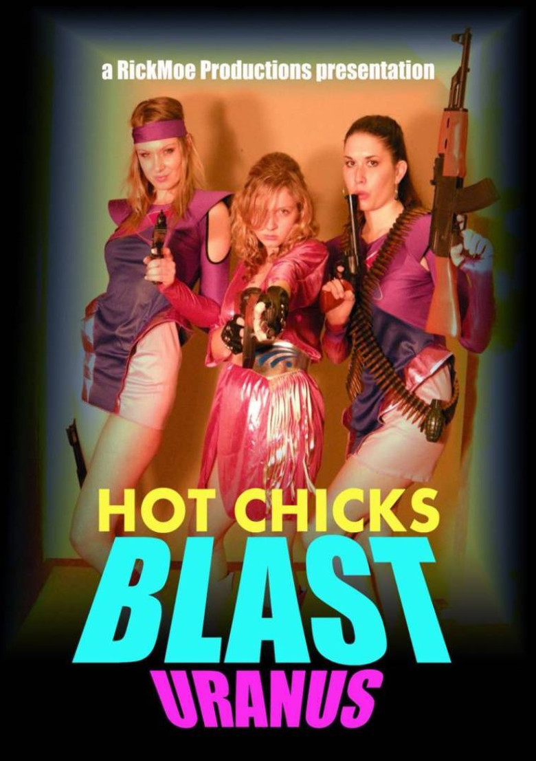 Hot Chicks Blast Uranus poster background