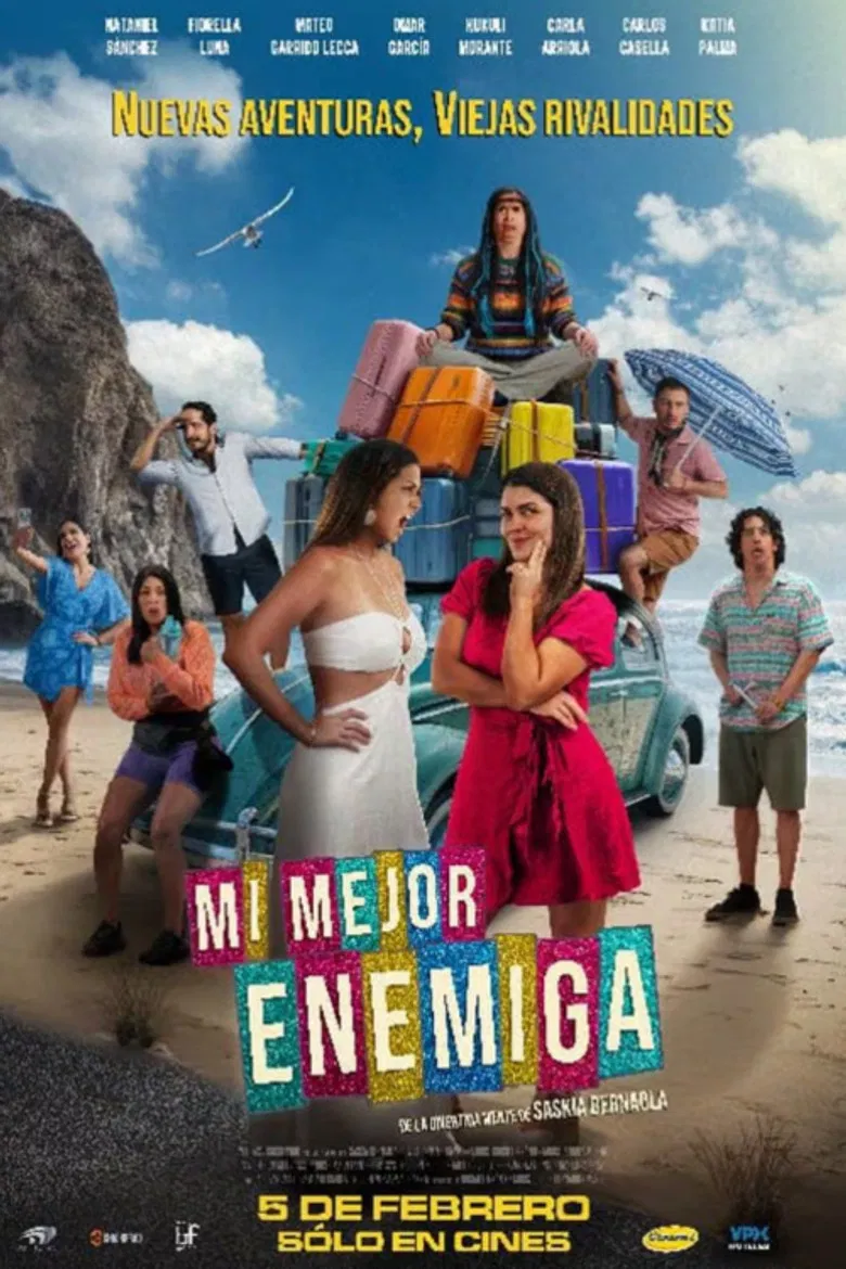 Mi mejor enemiga poster background