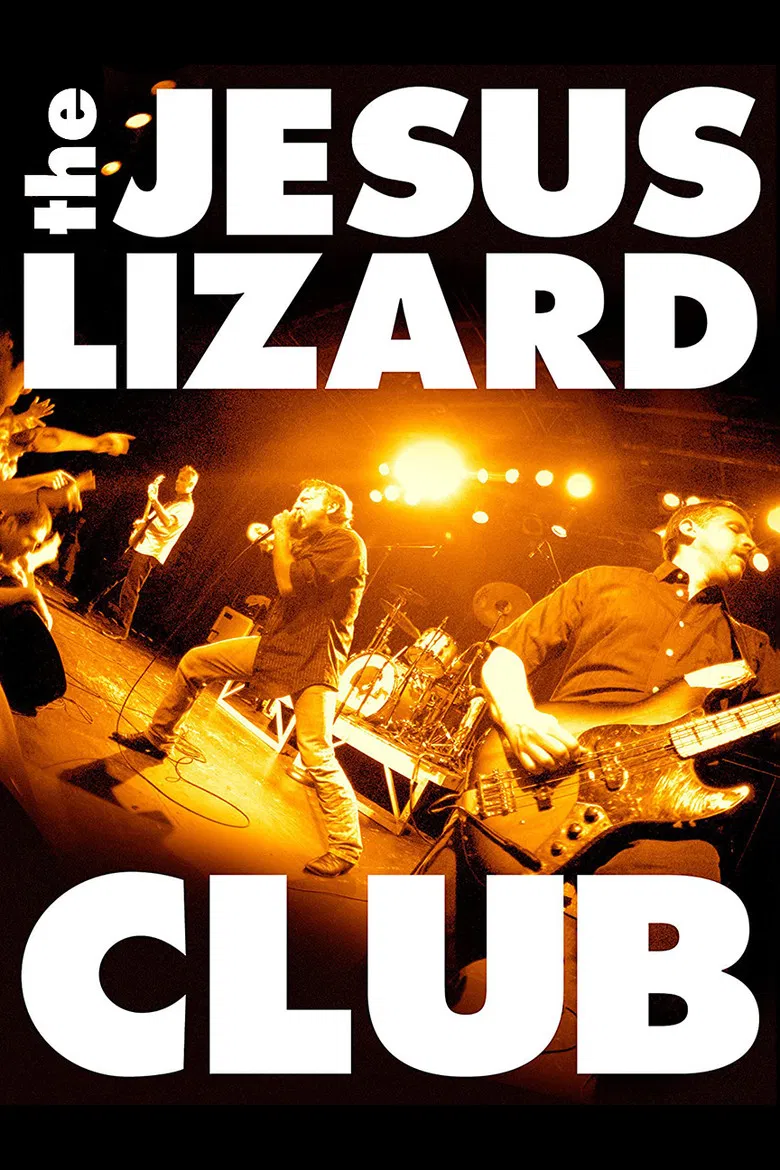 The Jesus Lizard: Club poster background