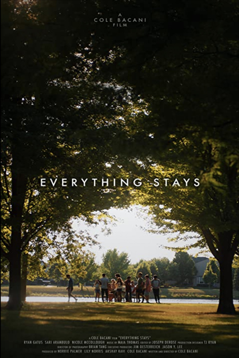 Everything Stays poster background