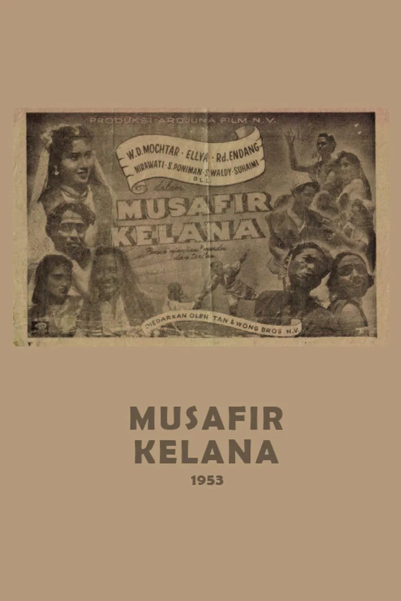 Musafir Kelana poster background