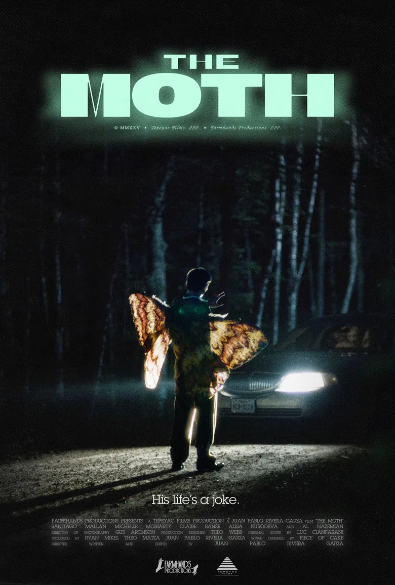 The Moth poster background