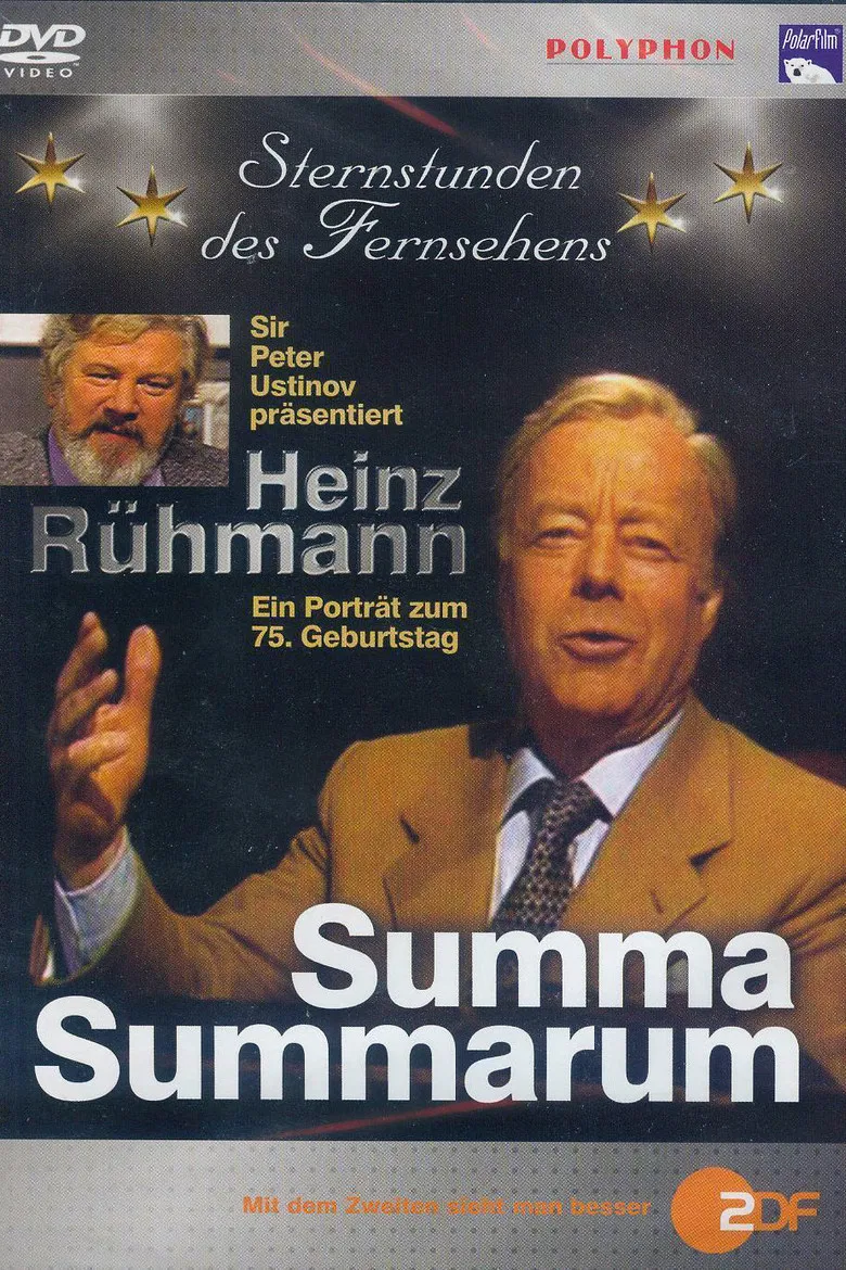 Summa Summarum - Sondersendung zu Heinz Rühmanns 75. Geburtstag poster background