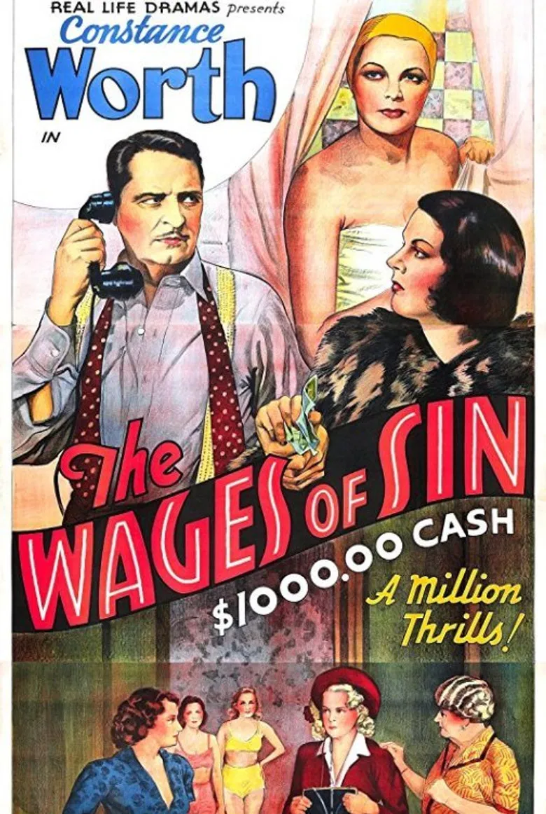 The Wages of Sin poster background