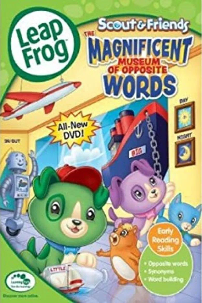 LeapFrog: The Magnificent Museum of Opposite Words poster background