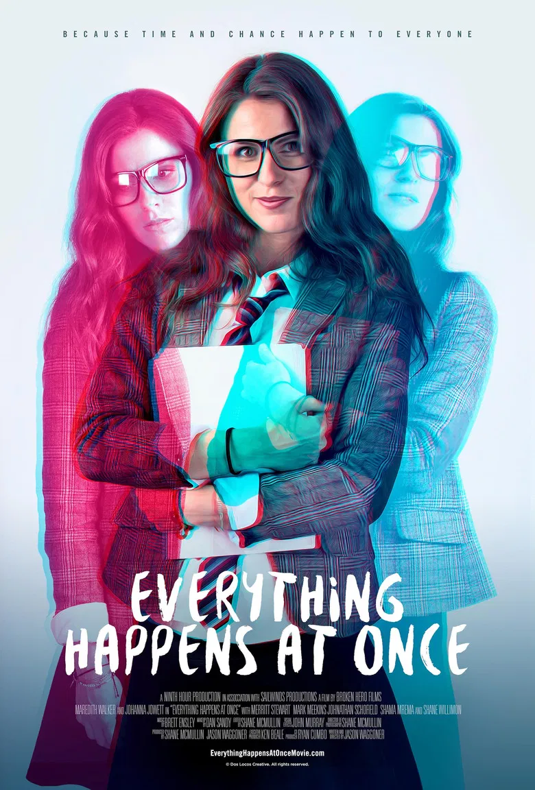 Everything Happens at Once poster background
