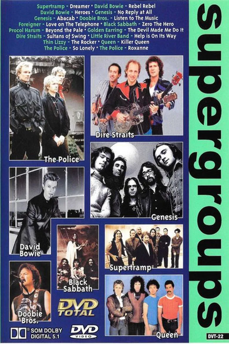 Supergroups poster background