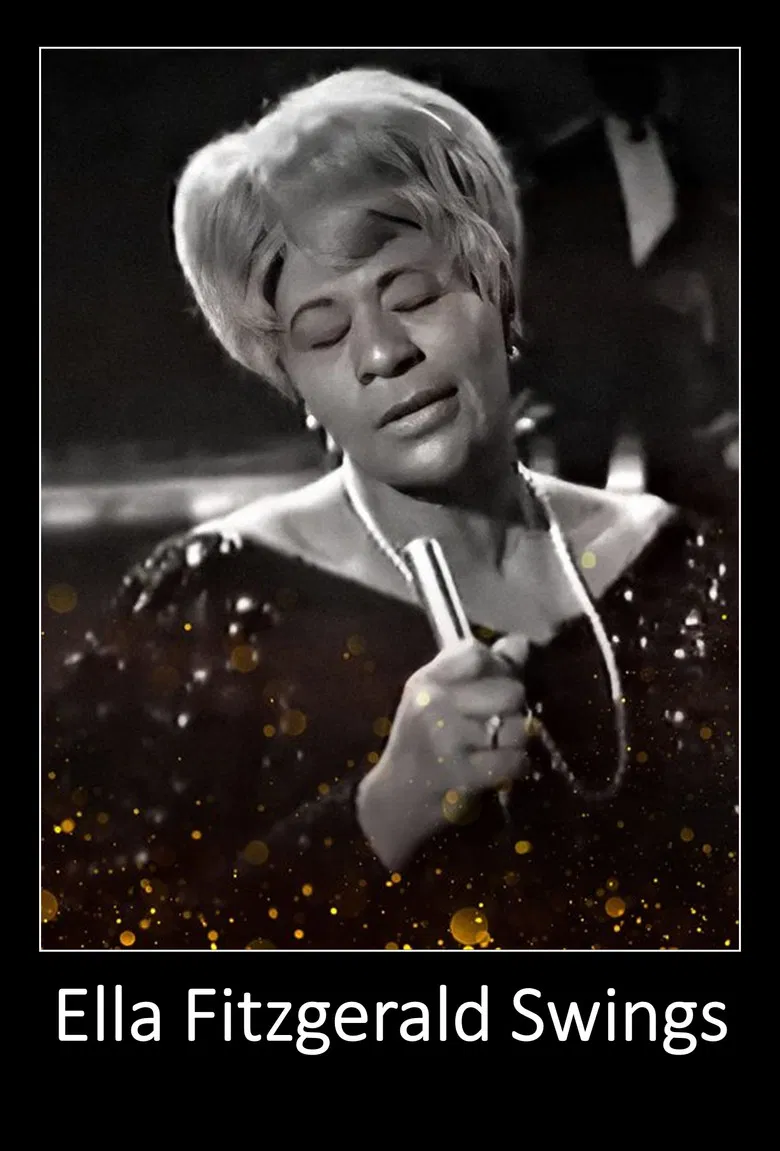 Ella Fitzgerald Swings poster background