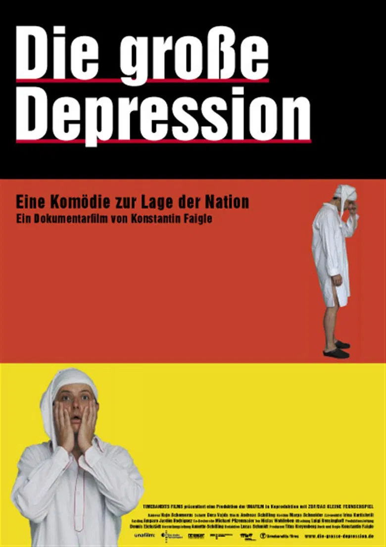Die große Depression poster background