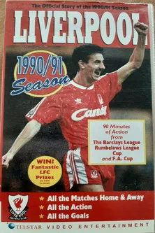 Liverpool F.C. - Official Season Review 1990-91 poster background