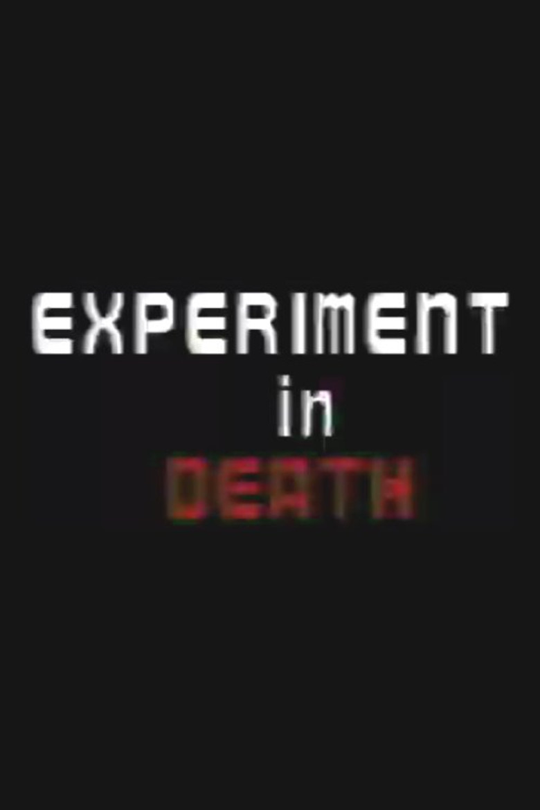 Experiment in Death poster background