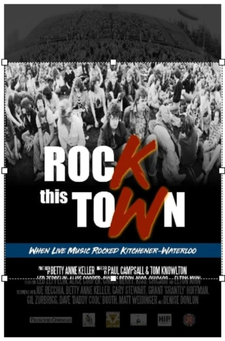 Rock this Town poster background