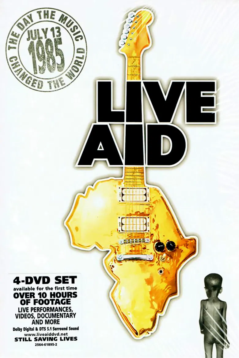 Live Aid poster background