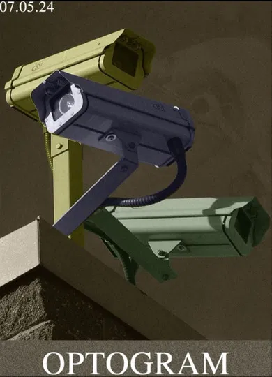 Optogram poster background