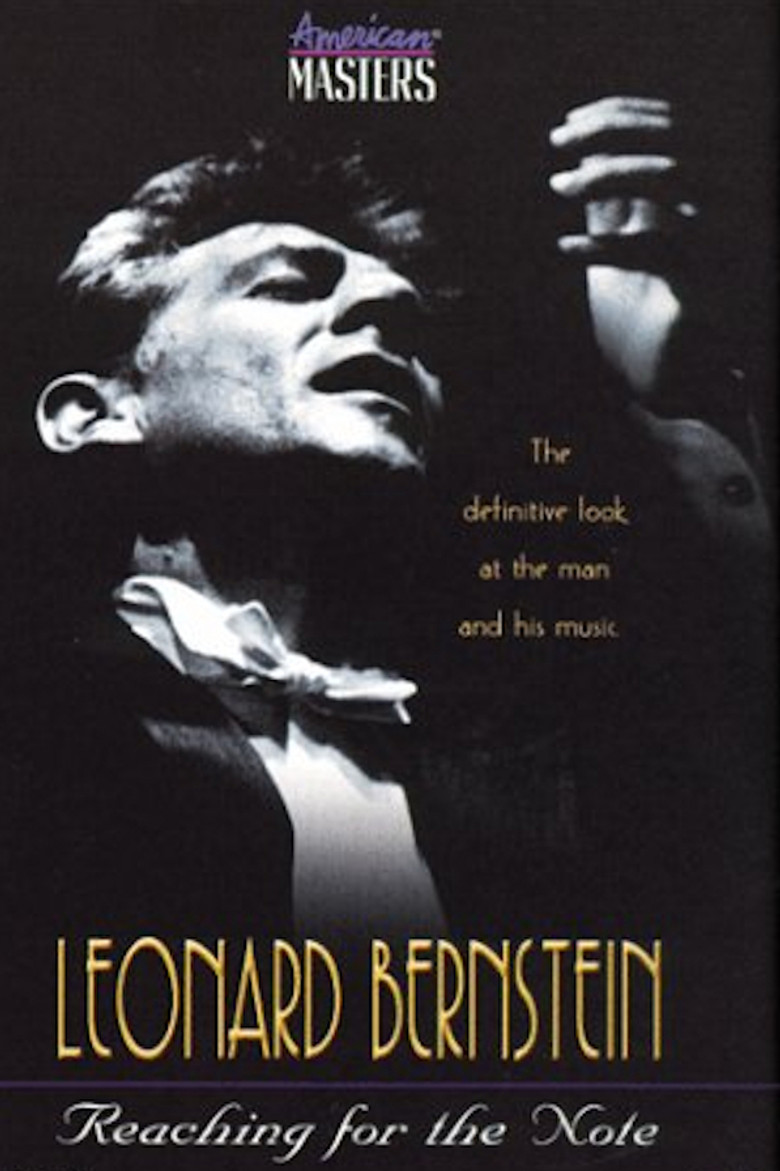 Leonard Bernstein: Reaching for the Note poster background
