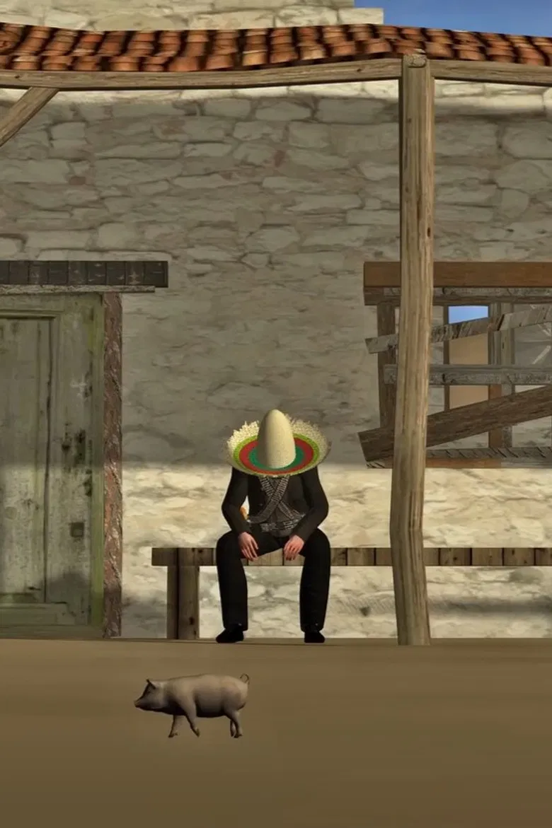 Hot Sand poster background