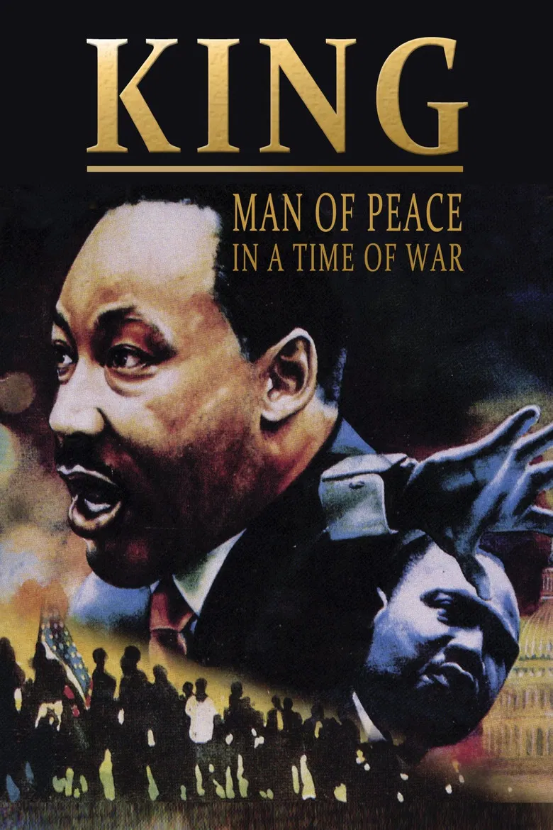 King: Man of Peace in a Time of War poster background