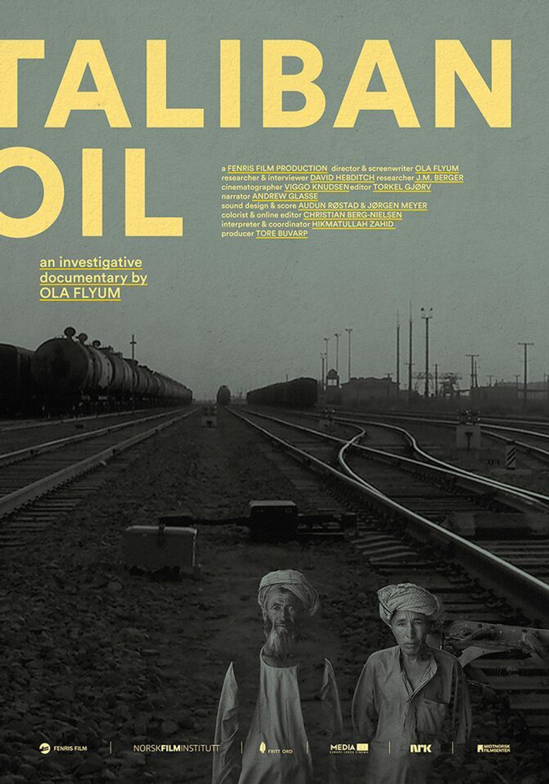 Taliban Oil poster background
