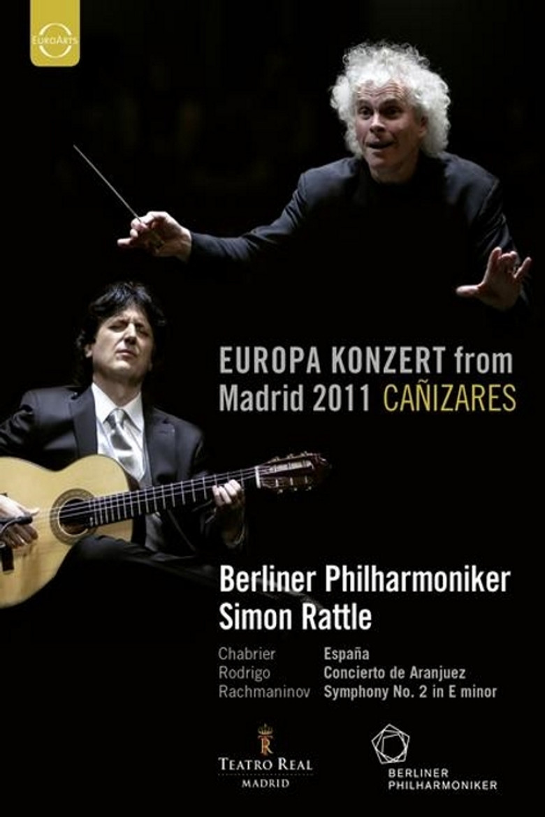 Europa Konzert from Madrid 2011 poster background