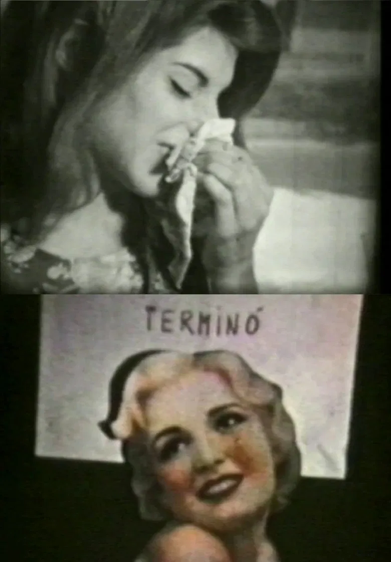 Chicas de flores poster background